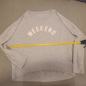 GAP Heather Gray Weekend Sweater